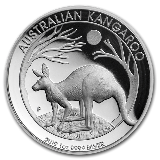 2019 Australia 1 oz Silver Kangaroo Proof (High Relief) 2019 Australia 1 oz Silver Kangaroo Proof (High Relief)